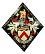 Click to view a larger image of Alan Beddoe's hatchment
